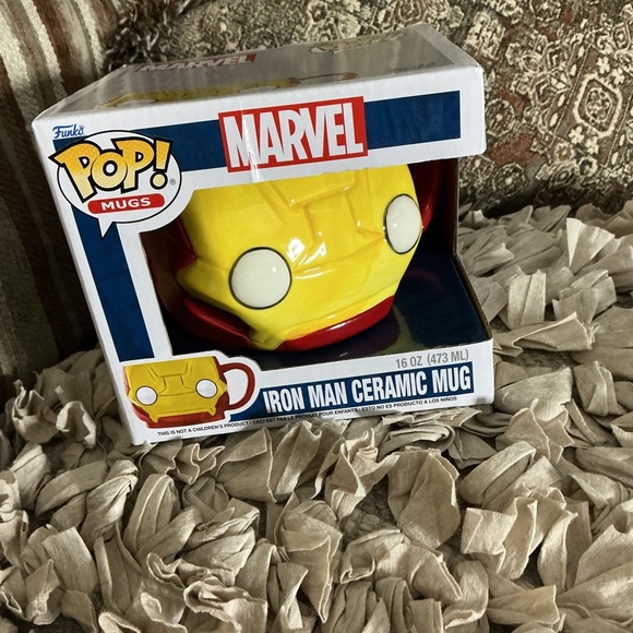 Funko Red and Yellow Coffee Mug Kitchen Accessory - Picture 4 of 5